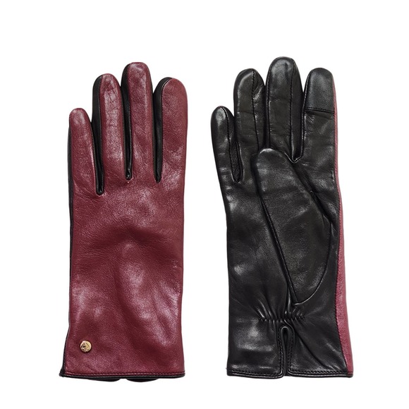 kate spade Accessories - Kate Spade New York Two Tone Women's Leather Gloves Size S